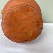 Glazed terracotta jug