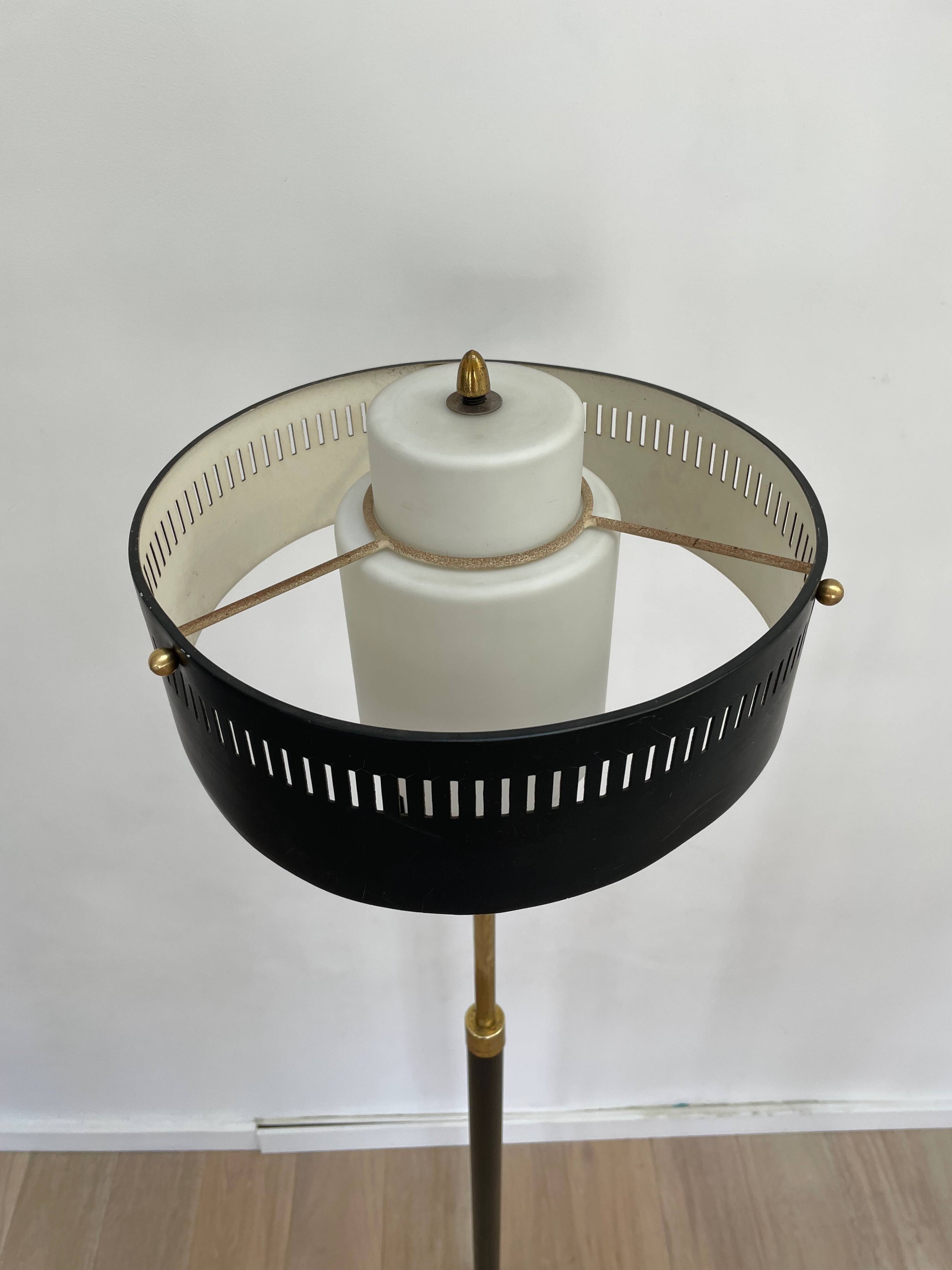 Floor lamp by Bruno Gatta for Stilnovo, Italy, 1960s.