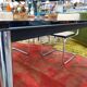 Table haute LC10 Le Corbusier édition Cassina