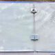 Chimney firewall 3 shutters glass brass nickeled 1930-1940s