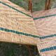 Long rattan chair - bamboo