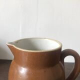 Set of 3 glazed stoneware jugs