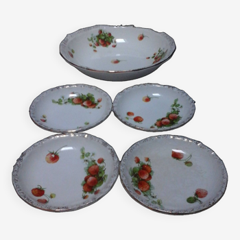 Moulin des loups hollow dish and cup set