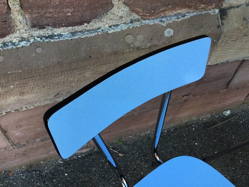 Pair of chairs in vintage formica 1960