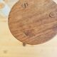 Antique wooden tripod stool