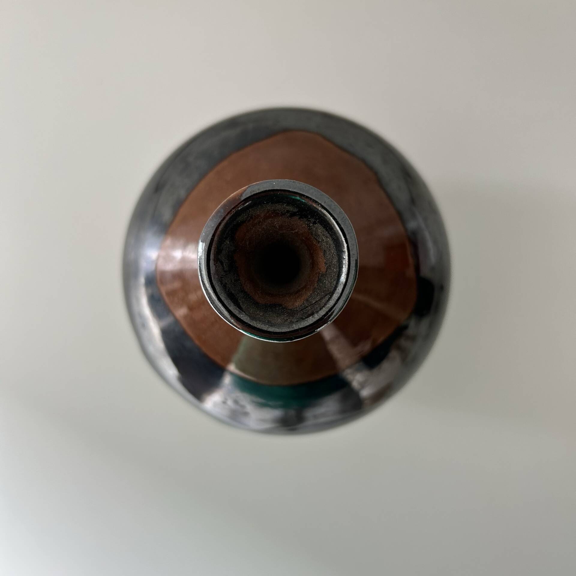 Unique piece vase by a ceramic artist