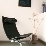 Armchair, leather PK20 of Poul Kjaerholm circa 1970