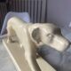 Ceramique d’un Chien marchant marque Odyv