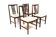 Set de 4 chaises en palissandre, Nils Jönsson, Troeds, Suède, 1960