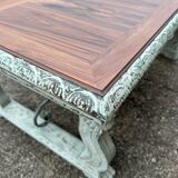 Table with carved legs