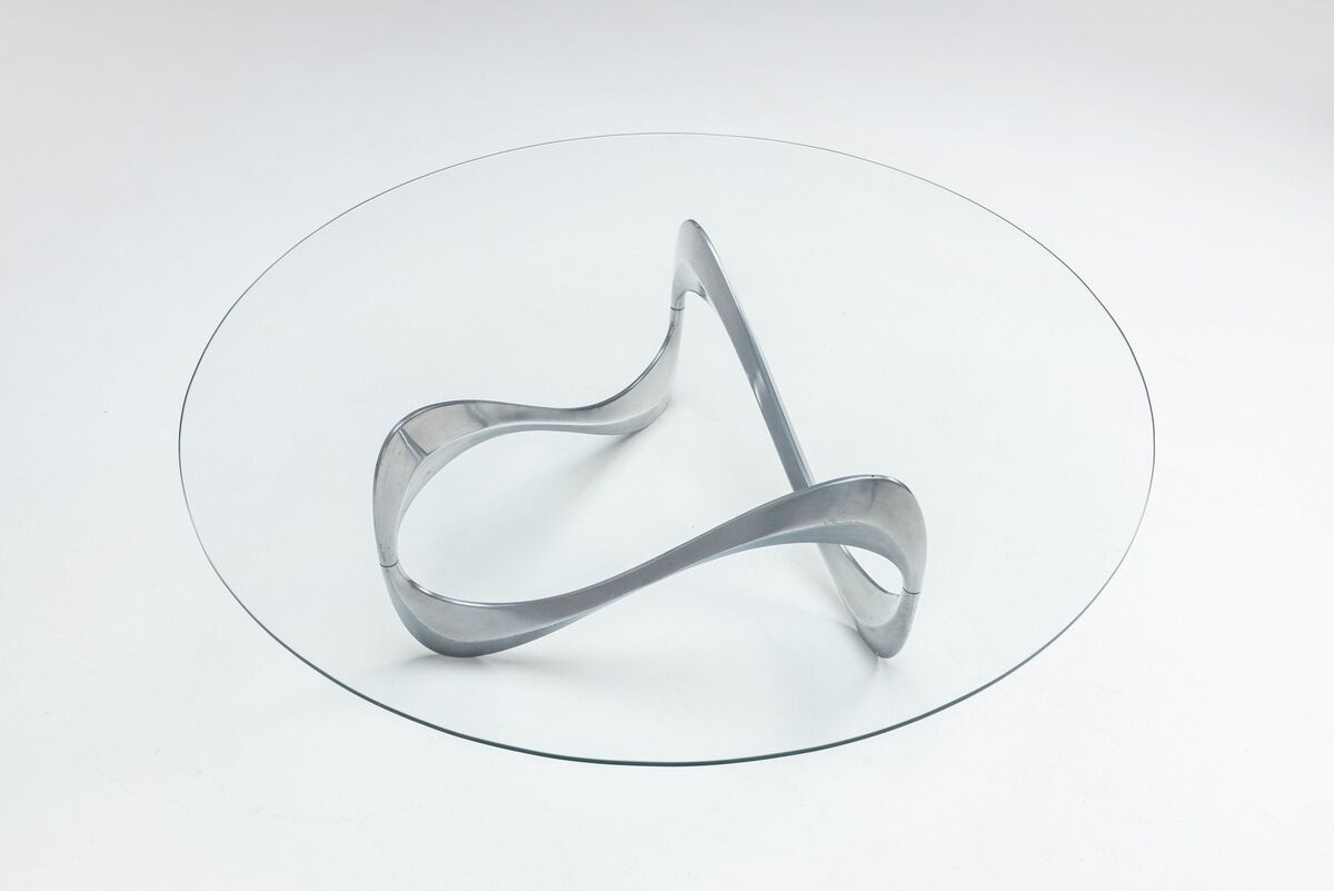 Knut Hesterberg model Snake coffee table Ronald Schmitt Germany 1965