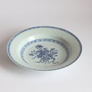 Assiette en porcelaine d'exportation Qianlong, Chine 18e