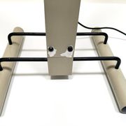 "Zagar" Halogen Floor Lamp, First Model in Metal by Silvio Carpani for Stilnovo, Italy 1978