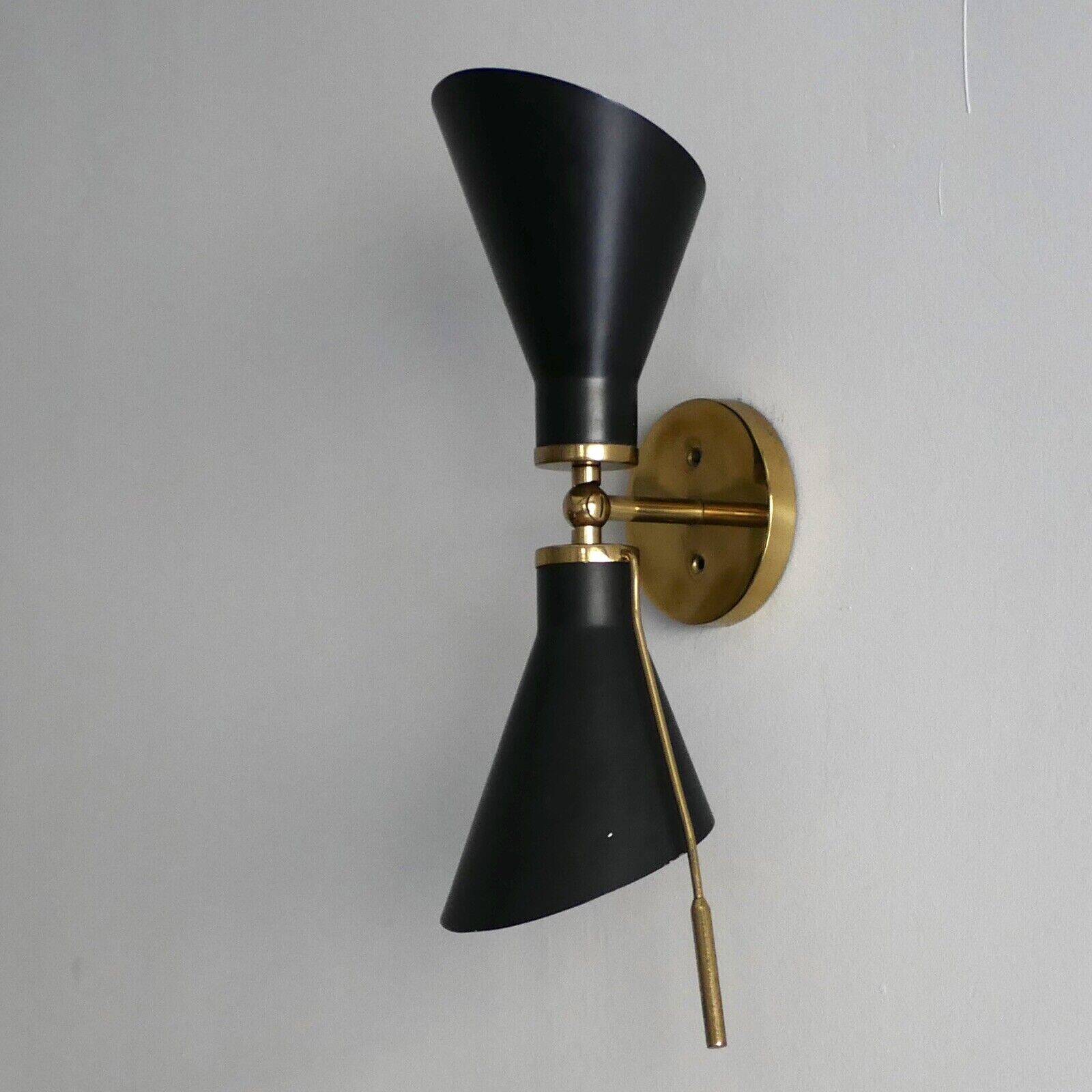 Applique murale italienne en laiton des années 1950 – Modèle 131 de Gino Sarfatti Arteluce - Design