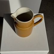 Carafe en céramique jaune Grès Kilt 1 litre H17