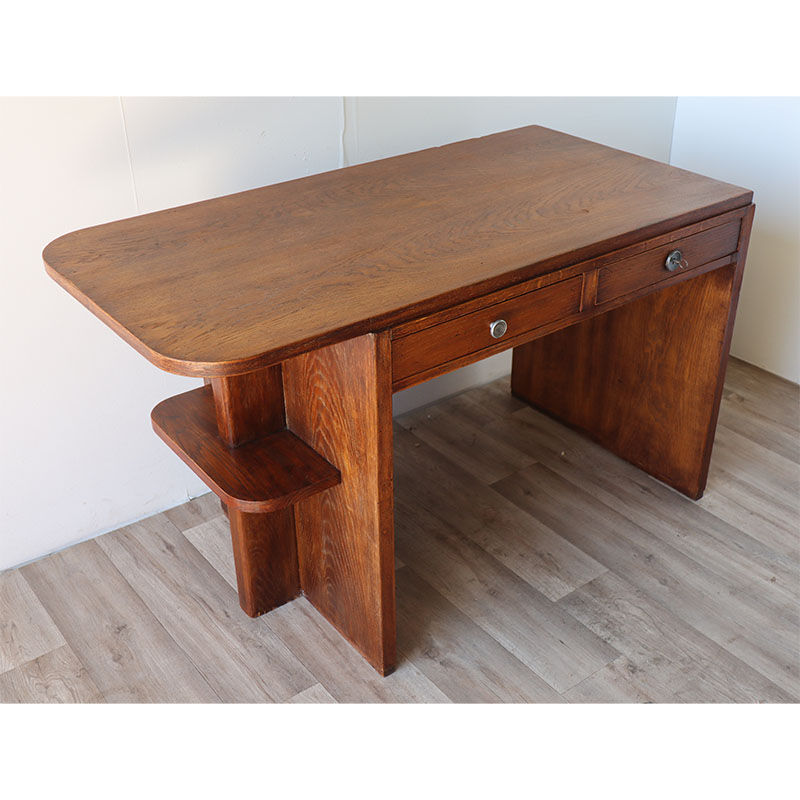 Modernist oak desk, 1940