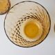 Ensemble de verres miel