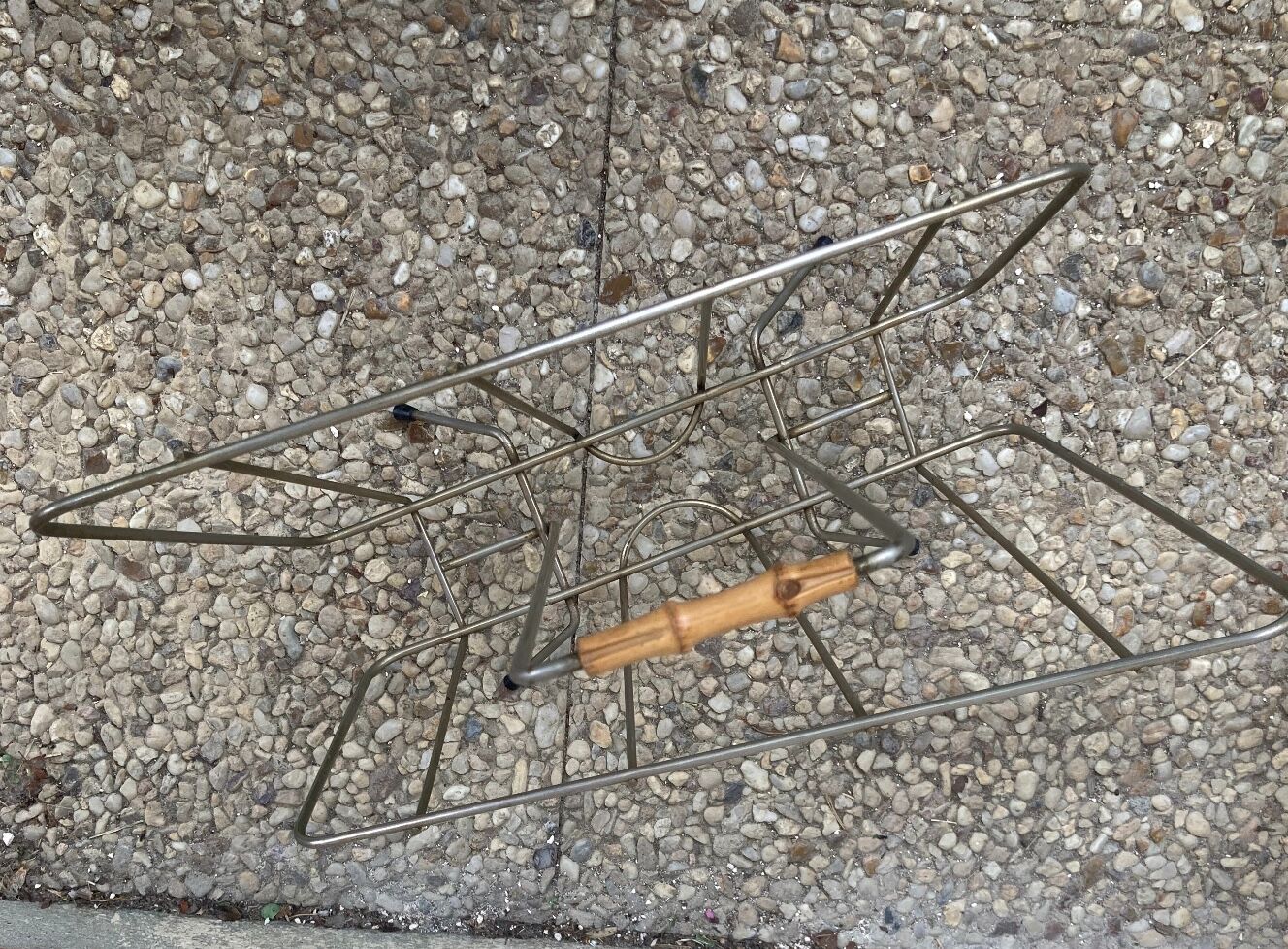 Vintage magazine rack