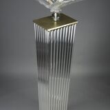 Art Deco style floor lamp made in the 70s in Murano glass