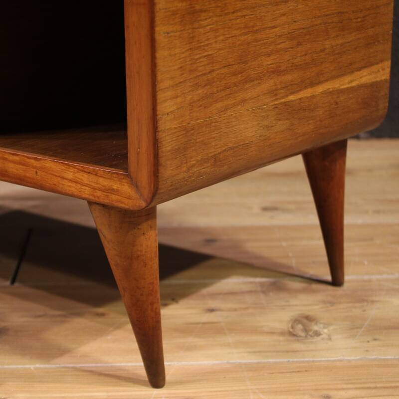 20th century Italian bedside table in the Gio Ponti style