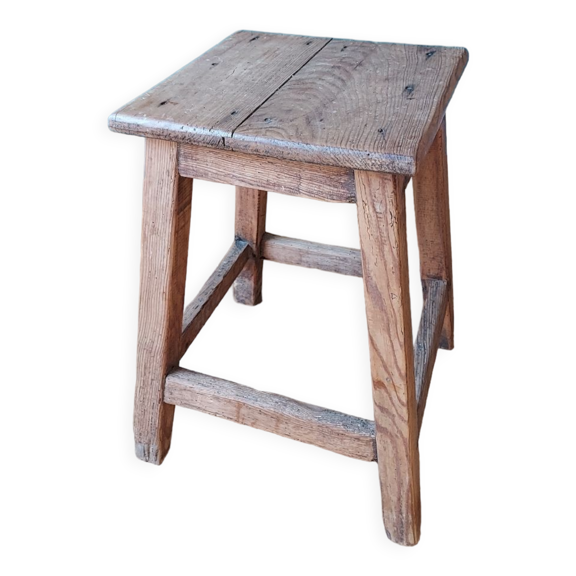 Wooden stool