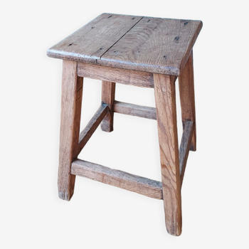 Tabouret en bois