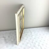 Retro/vintage wooden frame with canvas