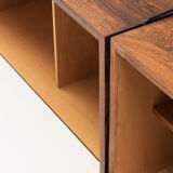 Floating 2-piece wall unit by Nisse Strinning for String, Sweden, 1950s