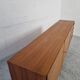 Scandinavian walnut sideboard, 60s