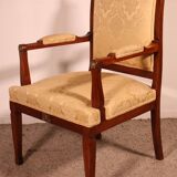Mahogany Empire Style Armchair