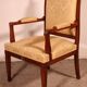 Fauteuil En Acajou De Style Empire