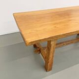 2m solid elm farmhouse table