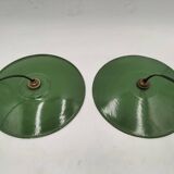 Pair of old pendant lights
