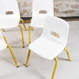 4 PROINCO nursery school chairs from the 70s