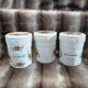 3 antique sweet jars