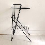 Table d'appoint bout de canapé vintage 60's