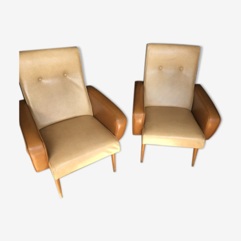 Pair of armchairs