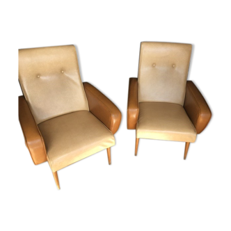 Pair of armchairs