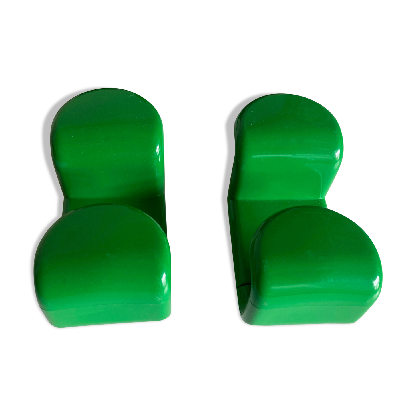 Pairs of Italian design hook Gedy late 1970