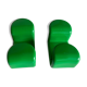 Pairs of Italian design hook Gedy late 1970