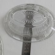 Crystal sugar bowl