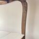 Antique console in solid cherry wood in Louis XV style.