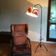 Floor lamp lampshade fabric Kiko vintage 1970