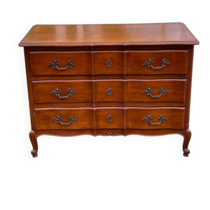 Commode arbalète louis - bois massif