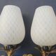 Pair of Art Deco wall sconces from the 1960s.