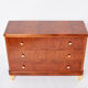Commode loupe d’amboine dorure  vers 1940s