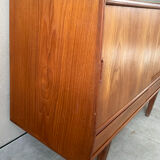 Enfilade vintage danoise en teck, années 60