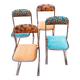 Set of 4 vintage chairs