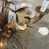 Flower wreath chandelier, 60s