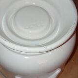 White plant pot